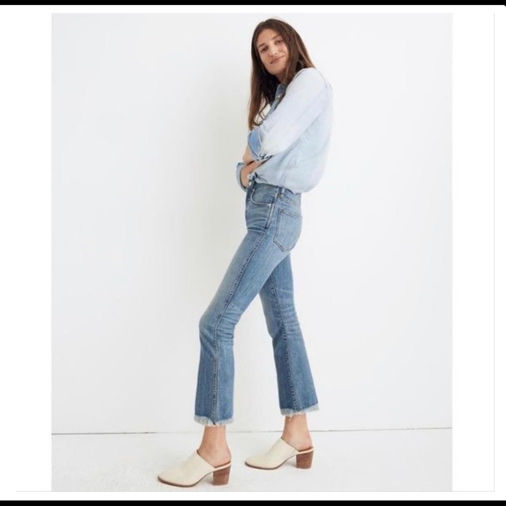 Madewell Cali Demi Boot Jeans